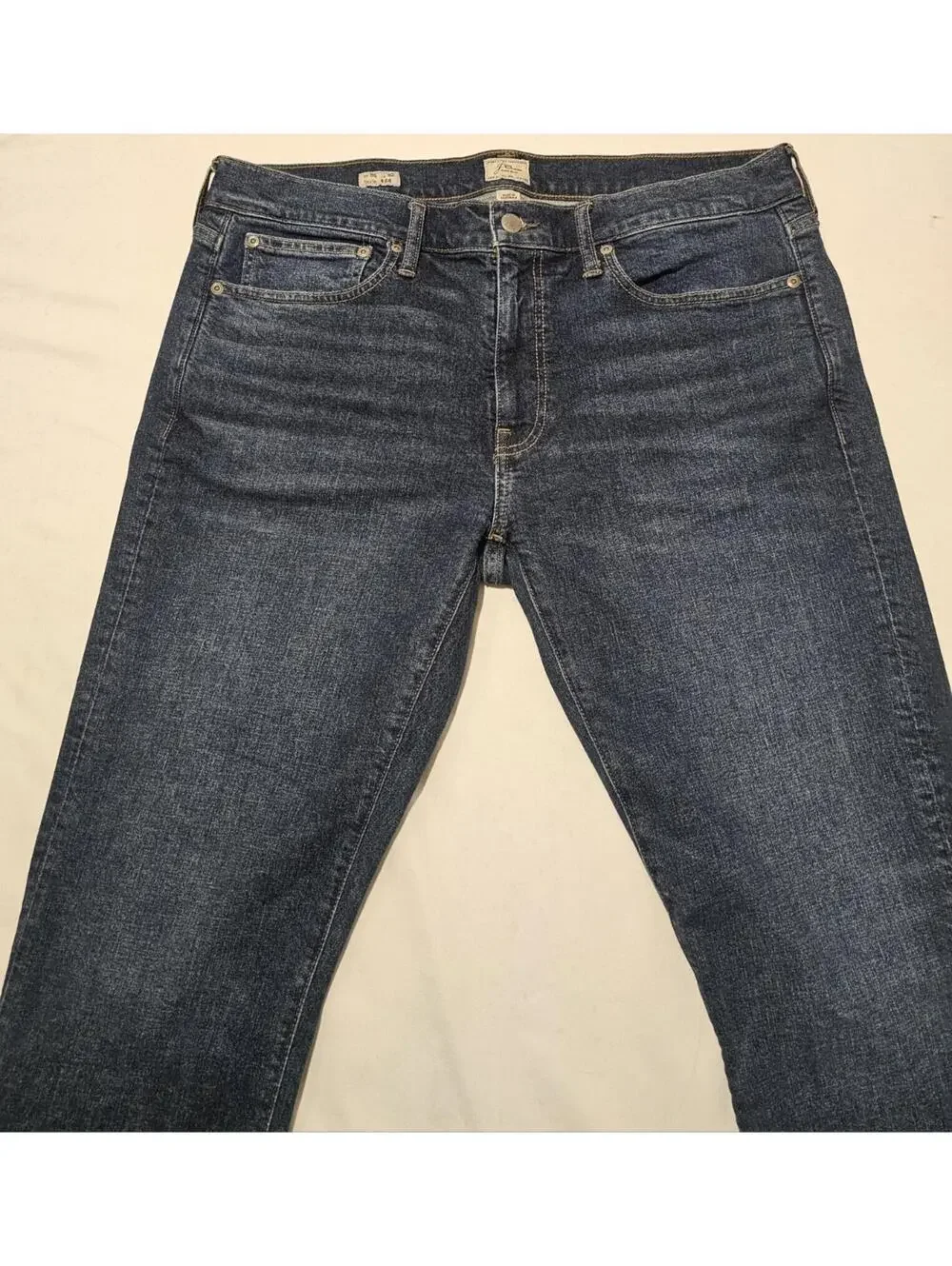 J Crew Men's Blue Denim Jeans Size W35 L32 Style 484